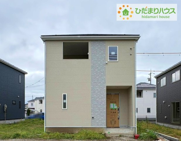 東海村東海第6　新築戸建　2号棟の外観|学校や大きな公園も近くお子様も安心！
