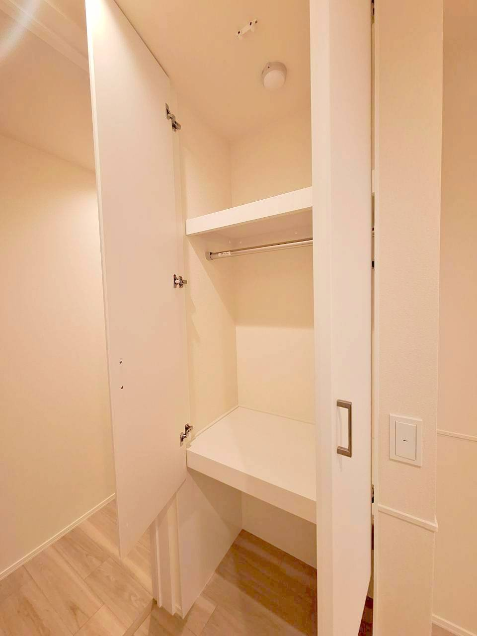 エルズプラス高円寺南の収納|下がペットトイレスペースです