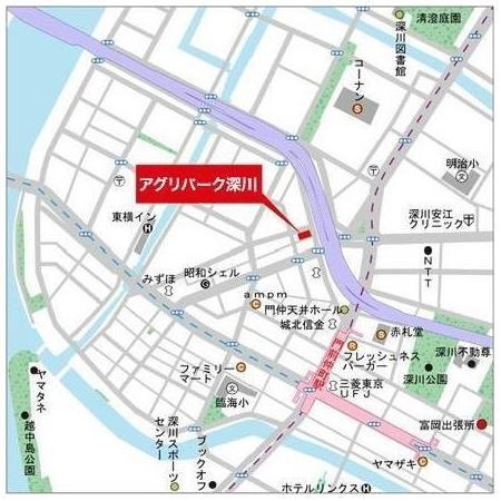 アグリパーク深川のその他|地図