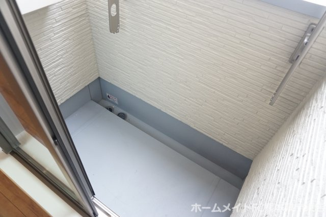ADC月出南カーサのバルコニー