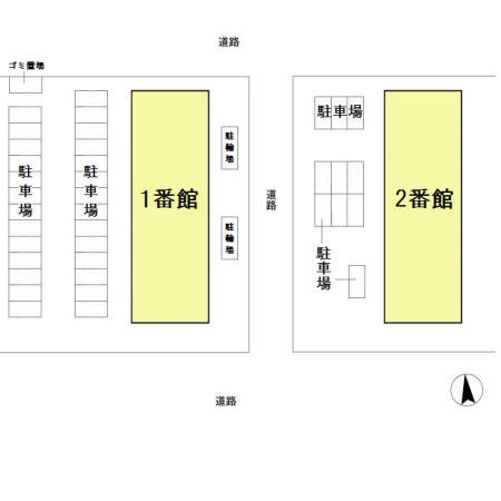 ジャスティス 2番館の地図