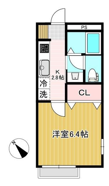 国分寺市日吉町２丁目のアパート