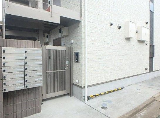 ベレッツァ中板橋のエントランス