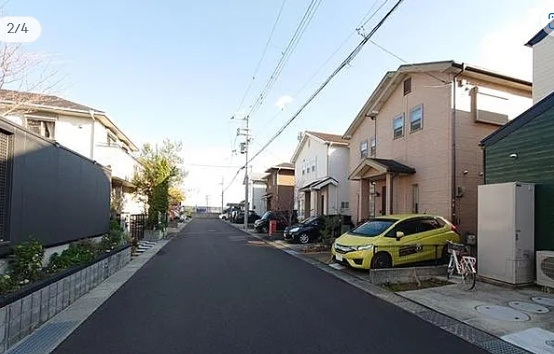 岩出市野上野の前面道路含む現地写真