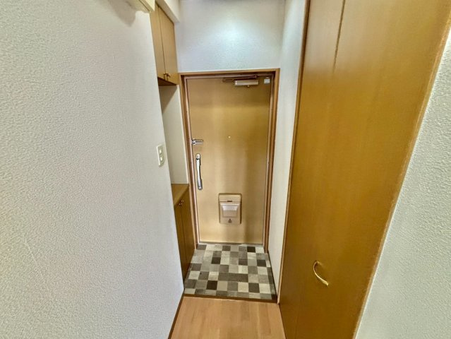 グレースコートの玄関