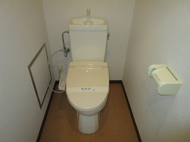 合志市幾久富の賃貸マンションのトイレ