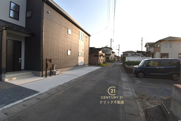 リーブルガーデン  水戸市大串町　2期　限定1棟！の前面道路含む現地写真|現地撮影（2026年7月）