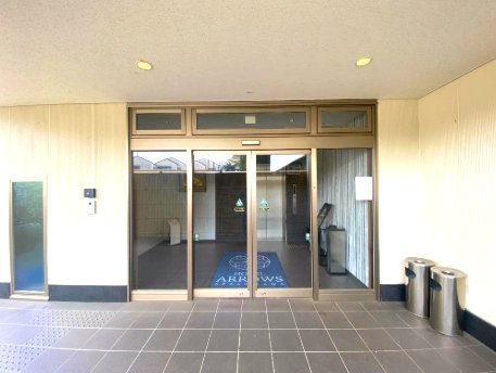 梅津中倉町テナントのエントランス