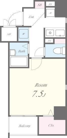 BUILDING・Kの間取り