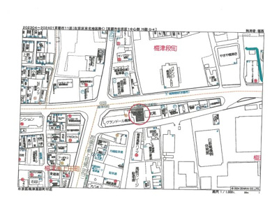 【地図】 | 仮）フラッティ梅津段町