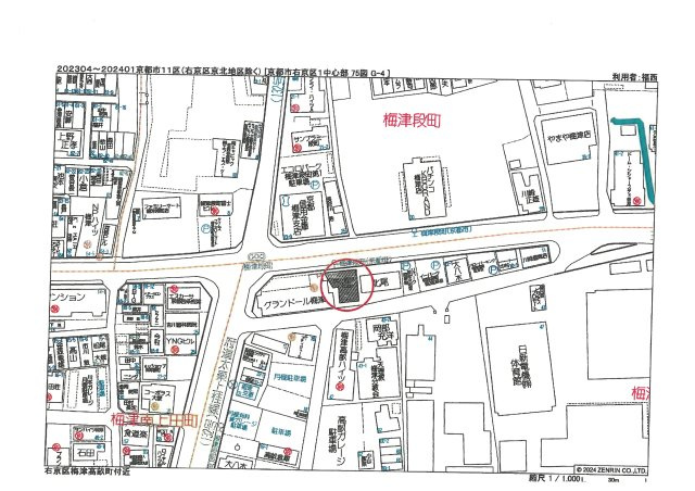 【地図】 | 仮）フラッティ梅津段町