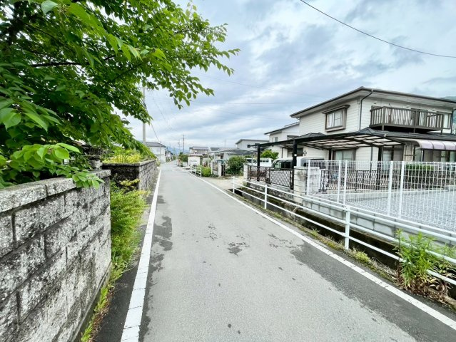 千曲市内川第４の前面道路含む現地写真