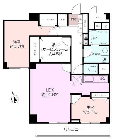 ~鴨居駅まで歩いて8分~横浜東本郷マンションの画像