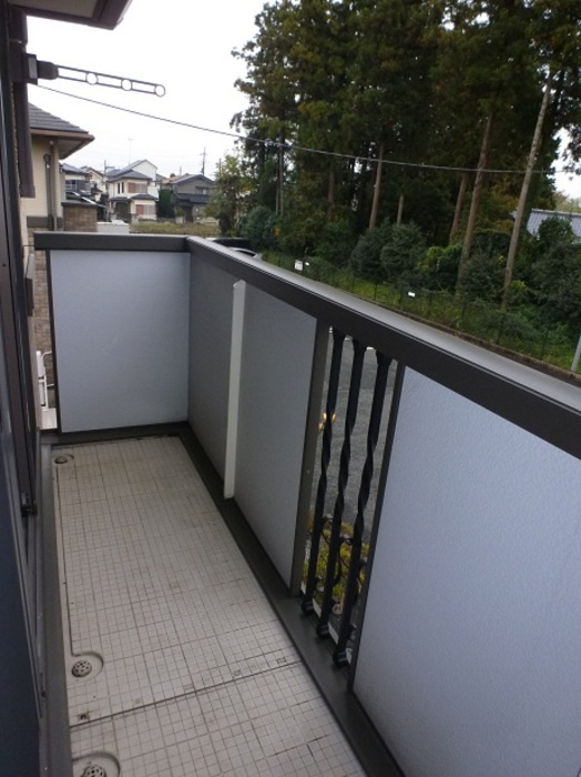Rose Villa C棟のバルコニー