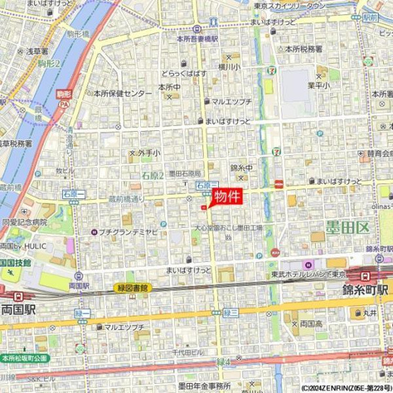 【地図】 | ウインベル錦糸町第３