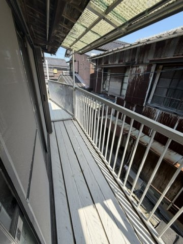 福川3丁目18-6一戸建てのバルコニー