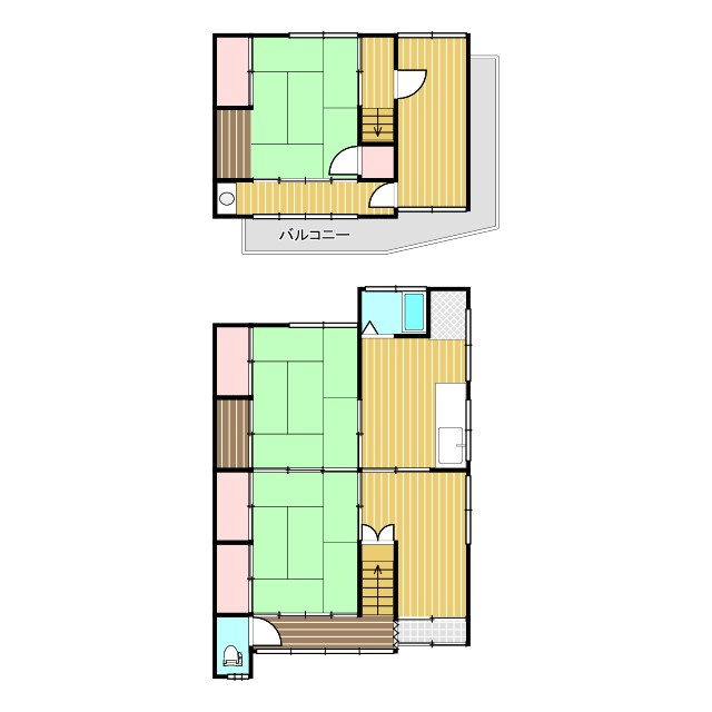 福川3丁目18-6一戸建ての間取り