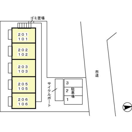 ヴェール・アイの区画図