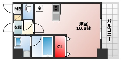 【間取り】 | サザンクレスト堺東