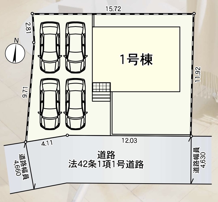 長野市安茂里　第６の区画図|仕様のご確認やローンのご相談は＜Tel 026-477-7419＞まで♪