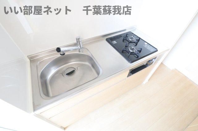 グレイス　ハーモニーのキッチン|コンパクトなキッチンで掃除もラクラク