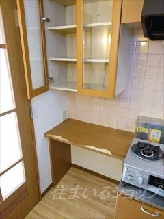 ベルドミールⅠの設備|便利な食器棚あり