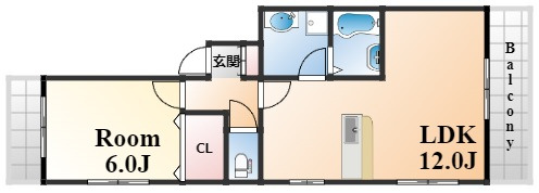 メゾン三条の間取り
