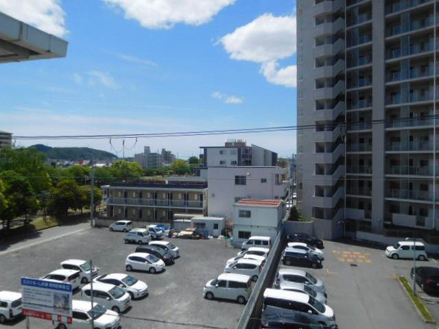姫路市三左衛門堀西の町の賃貸マンションの展望