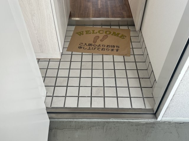 パークハイツの玄関