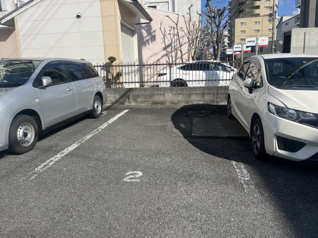パークハイツの駐車場