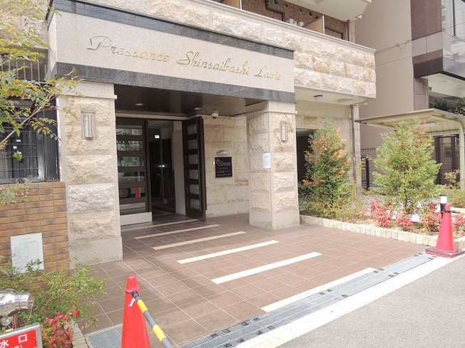 【エントランス】プレサンス心斎橋ラヴィ