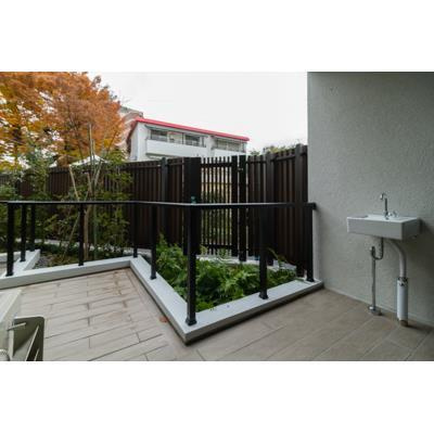 コーボック桜ヶ丘のバルコニー