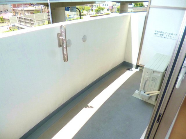 セレニテ甲子園のバルコニー