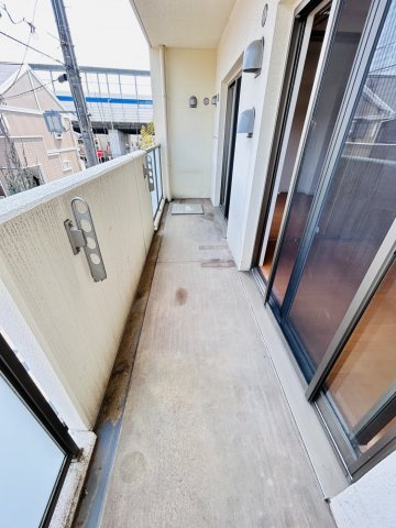 大屋館のバルコニー