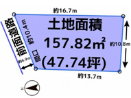 山科区安朱東海道町　売地の画像