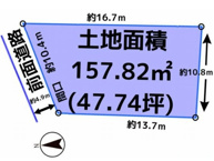 山科区安朱東海道町　売地の画像