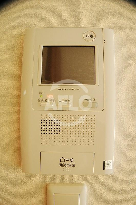ドゥーエ立売堀のセキュリティ|ドゥーエ立売堀　ＴＶ付モニターホン