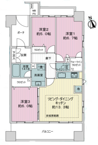 『八王子市マンション』ライオンズステージ八王子シティ【仲介手数料無料】　八王子市八日町5-14
