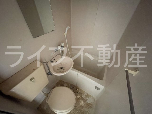 ハイツまきの浴室|きれいなお風呂です