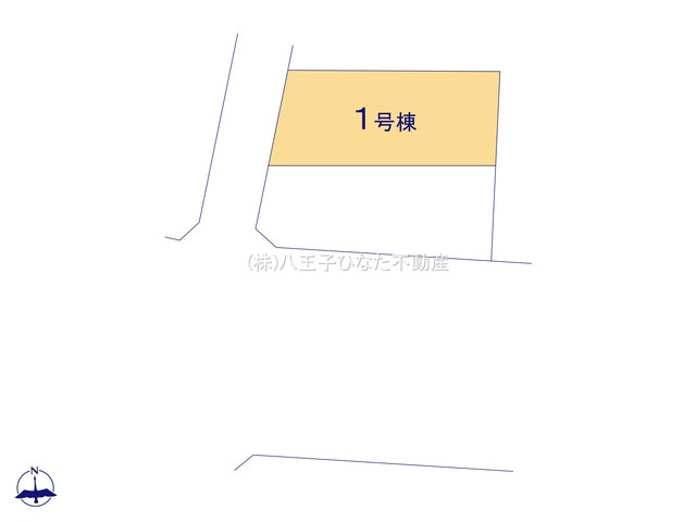 『八王子市新築戸建て』八王子市元本郷町2-15-5【仲介手数料無料】　１１期の区画図|～仲介手数料無料☆八王子ひなた不動産～八王子市元本郷町　新築戸建て