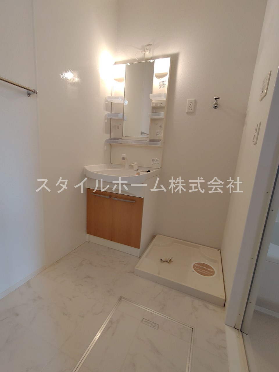 ラ・フルール　Ｂ棟の洗面所|イメージ写真です。