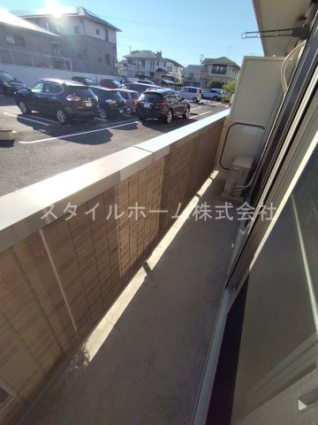ラ・フルール　Ｂ棟のバルコニー|イメージ写真です。