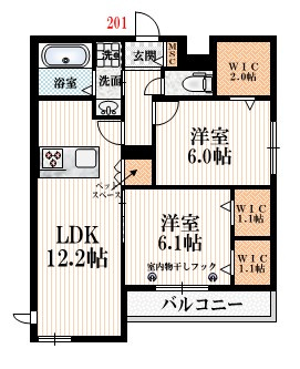 ロジェール・リアンの間取り