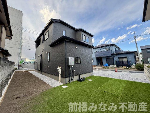 【新築】前橋市南町4丁目4期　限定1棟　グラファーレ　新築建売の外観|外観もきれいです