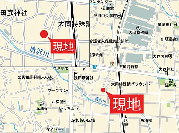 【新築】渋川市石原１期　２号棟(全２棟)　アーバンスタイル　新築建売分譲の地図
