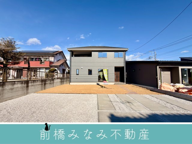 【新築】渋川市石原１期　２号棟(全２棟)　アーバンスタイル　新築建売分譲の外観|おしゃれな外観です