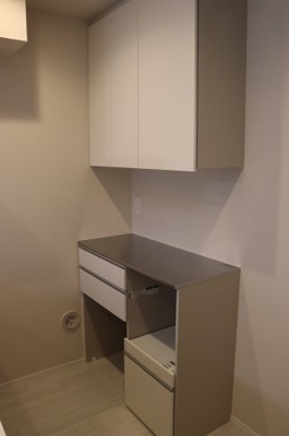 【収納】 | STUDIO大森西（旭化成ホームズの賃貸住宅） | 造付け食器棚