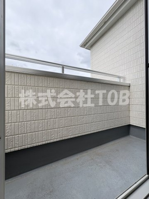【バルコニー】 | 久我山５丁目戸建-普通借家2年- | 2F　洋室6帖①バルコニー※クリーニング完了前※