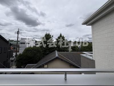 【展望】 | 久我山５丁目戸建-普通借家2年- | 2F　洋室6帖①バルコニーからの展望
