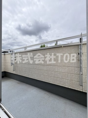 【バルコニー】 | 久我山５丁目戸建-普通借家2年- | 2F　洋室7.75帖バルコニー※クリーニング完了前※